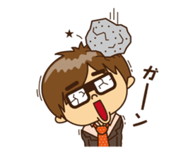 Every day of businessman sticker #10112857