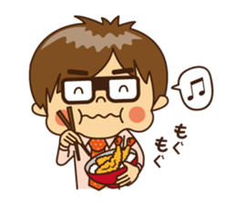 Every day of businessman sticker #10112865