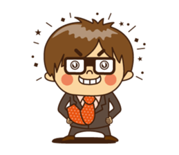 Every day of businessman sticker #10112867