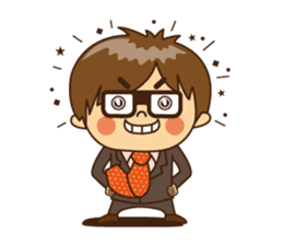 Every day of businessman sticker #10112867