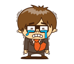 Every day of businessman sticker #10112868