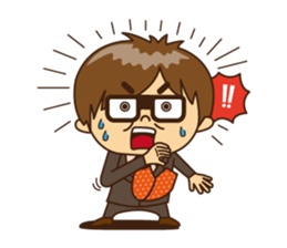 Every day of businessman sticker #10112869