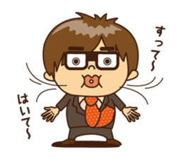 Every day of businessman sticker #10112870