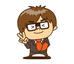 Every day of businessman sticker #10112871