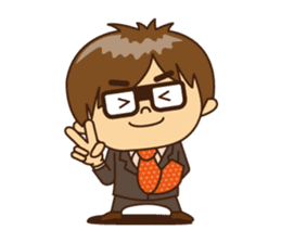 Every day of businessman sticker #10112871