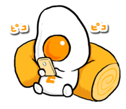 Cute Fried egg 3!! sticker #10113113