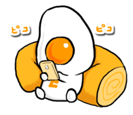 Cute Fried egg 3!! sticker #10113113