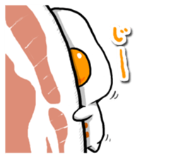 Cute Fried egg 3!! sticker #10113128