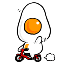 Cute Fried egg 3!! sticker #10113136