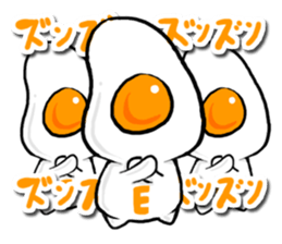 Cute Fried egg 3!! sticker #10113145