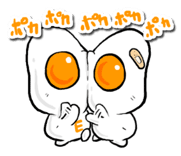 Cute Fried egg 3!! sticker #10113147