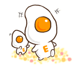 Cute Fried egg 3!! sticker #10113150
