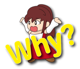 fight!girl!2(English) sticker #10113233