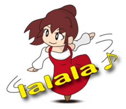 fight!girl!2(English) sticker #10113256