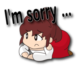 fight!girl!2(English) sticker #10113257