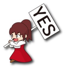 fight!girl!2(English) sticker #10113265