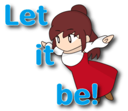 fight!girl!2(English) sticker #10113270