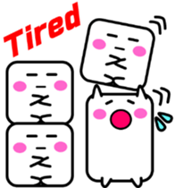 I am a square.[English] sticker #10113463