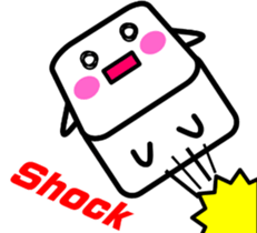 I am a square.[English] sticker #10113466