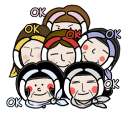 Obaba sentai (Family version) sticker #10113713