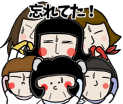 Obaba sentai (Family version) sticker #10113718