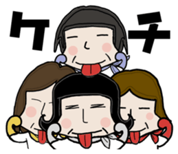 Obaba sentai (Family version) sticker #10113740