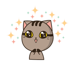 Den the cat sticker #10113832