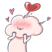 The Naughty Cloud sticker #10114038