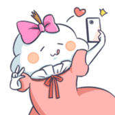 The Naughty Cloud sticker #10114042