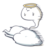 The Naughty Cloud sticker #10114051