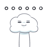 The Naughty Cloud sticker #10114058