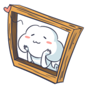 The Naughty Cloud sticker #10114064