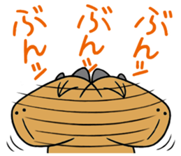 Daily Life of of a Stray Capybara (3) sticker #10114980