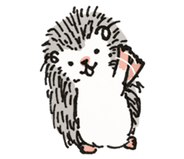 Daily life of the hedgehog sticker #10115032