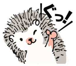 Daily life of the hedgehog sticker #10115055
