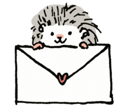 Daily life of the hedgehog sticker #10115070