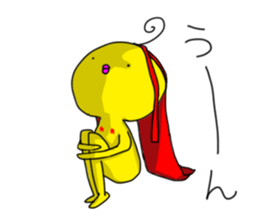 Hundoshi Chicken2 sticker #10115162