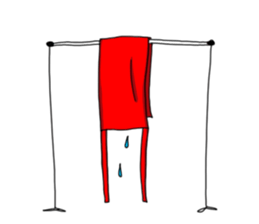 Hundoshi Chicken2 sticker #10115191