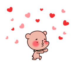 Fun bear sticker sticker #10115464