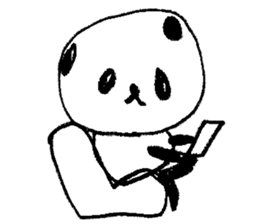 panda life001 sticker #10115958