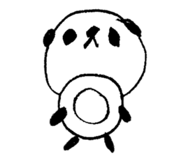 panda life001 sticker #10115963