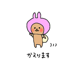 Want to be a rabbit sticker #10116247