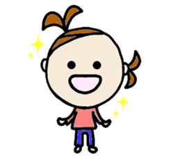 22months lovery girl sticker #10116552