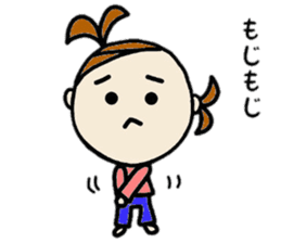 22months lovery girl sticker #10116570