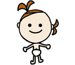 22months lovery girl sticker #10116586