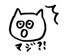 Cats of various facial expressions sticker #10117799