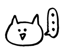 Cats of various facial expressions sticker #10117829