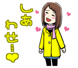 Kansai dialect girl eru's life sticker #10117958