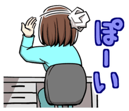 Kansai dialect girl eru's life sticker #10117966