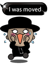 Black message 2 English version sticker #10118225